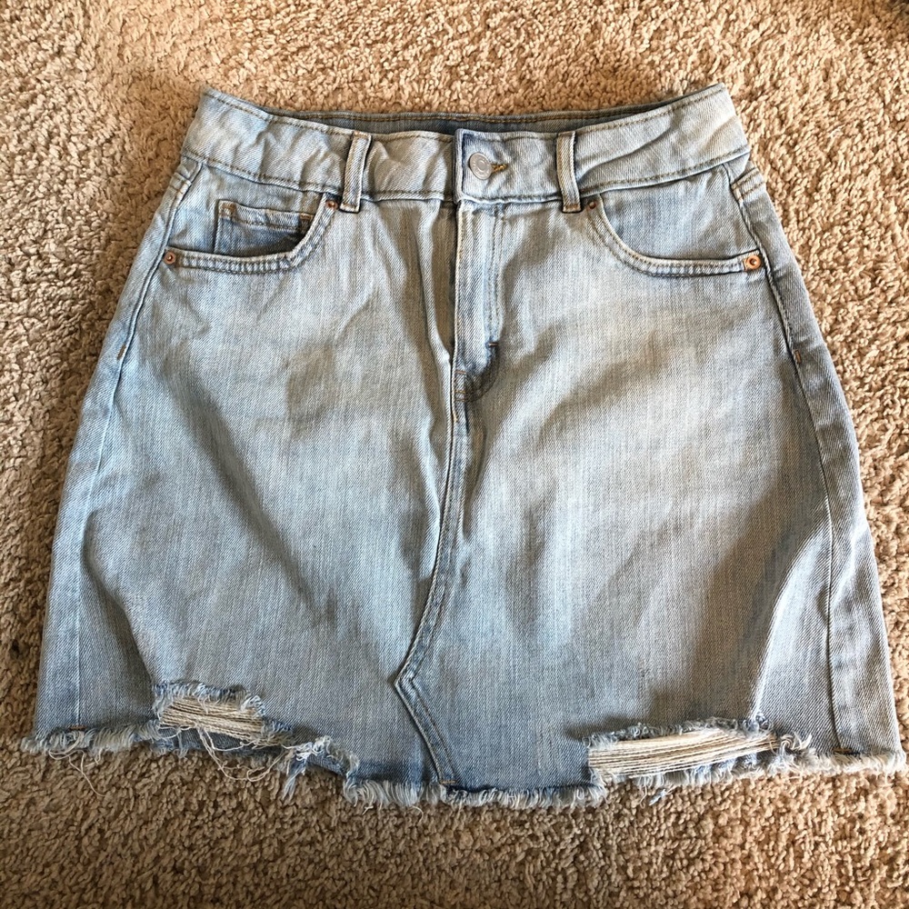 Wild fable mini jean skirt